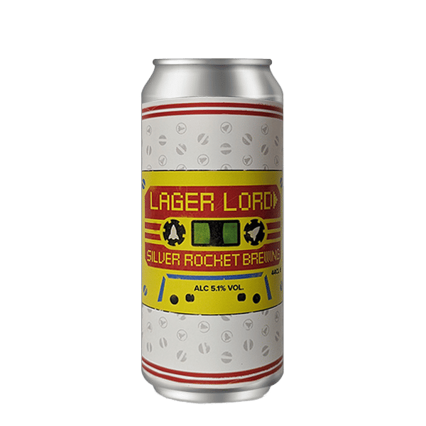 Silver Rocket Brewing Lager Lord (GF) Can 440ml