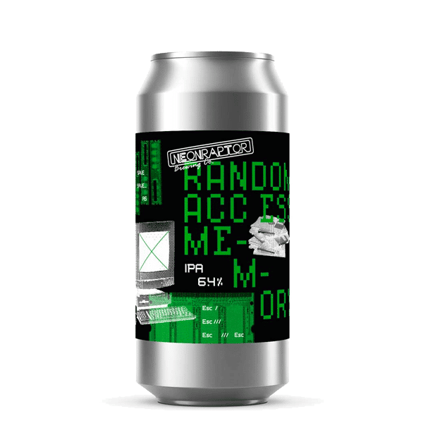 Neon Raptor Brewing Co. Random Access Memory Can 440ml