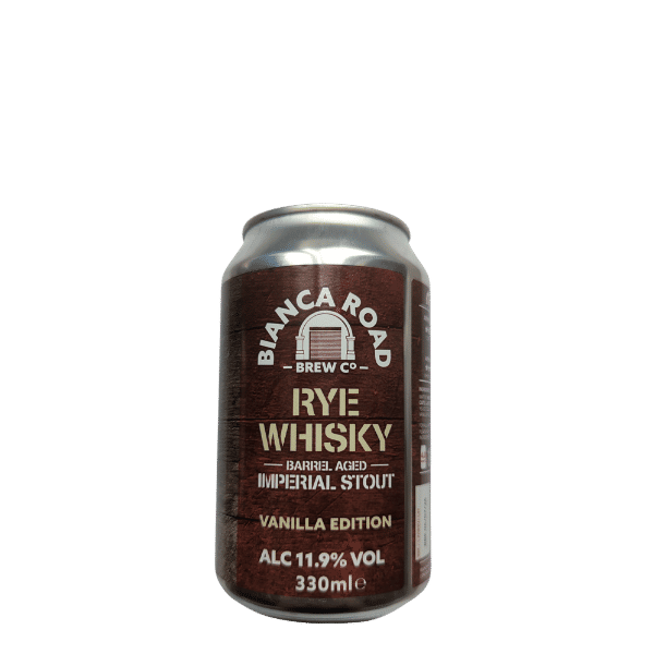 Bianca Road Brew Co Rye Whisky Barrel Aged Imperial Stout Can 330ml