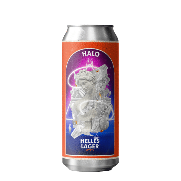 Hackney Church Brew Co Halo Helles Lager Can 440ml