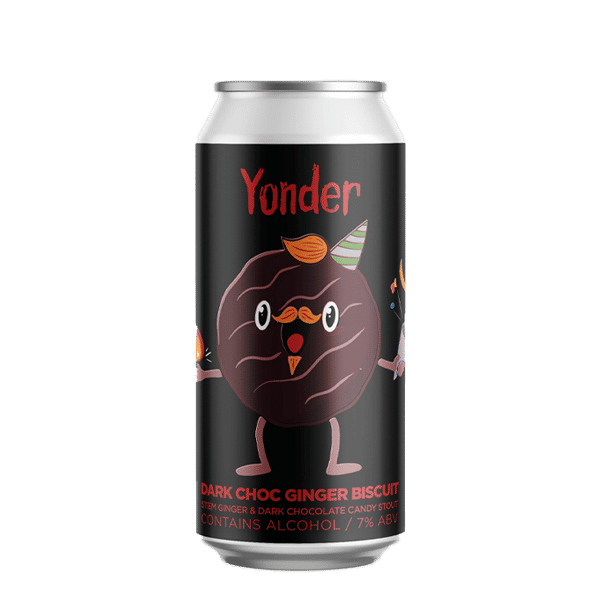 Yonder Brewing Dark Choc Ginger Biscuit Can 440ml