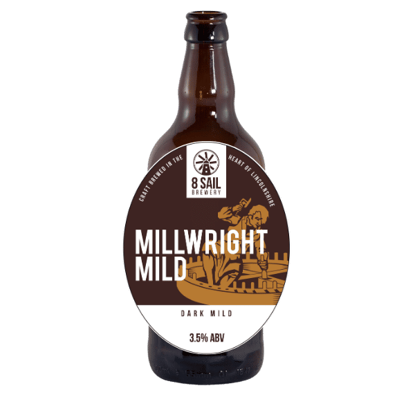 8 Sail Brewery Millwright Mild Bottle 500ml