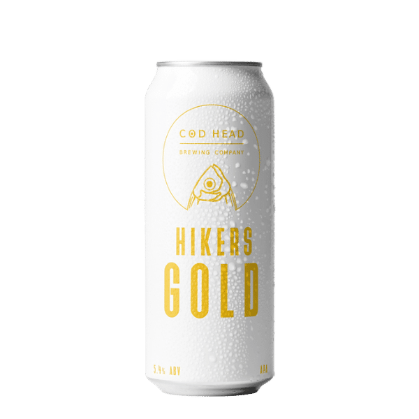 Cod Head Brewing Company - Hiker's Gold Can 440ml