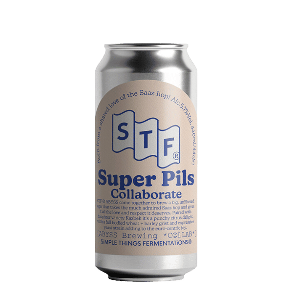 Simple Things Fermentations Super Pils - STF X ABYSS Can 440ml