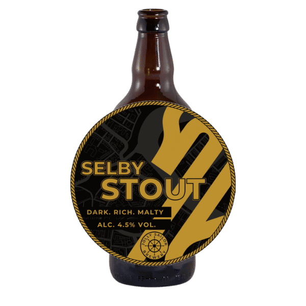 Jolly Sailor Brewery Selby Stout Bottle 500ml Product Image