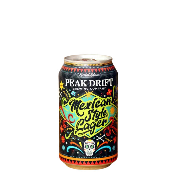 Peak Drift Mexican Lager Can 355ml Product Image