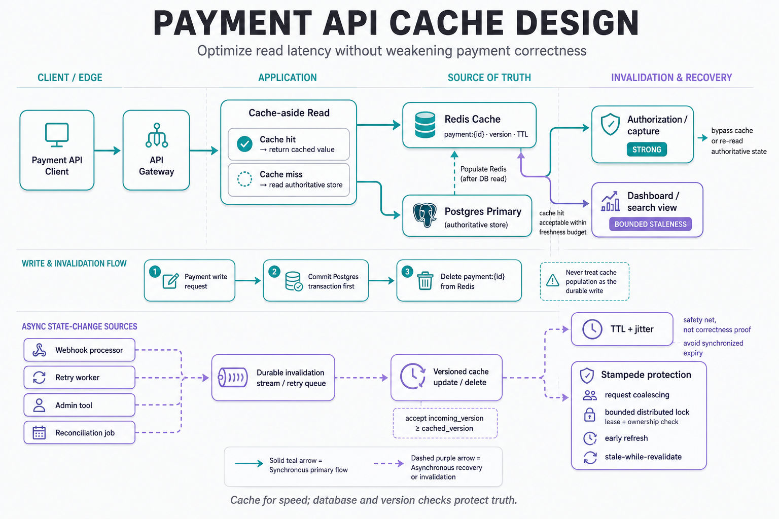Caching And Cache Invalidation For Payment APIs — Tech Interview ...
