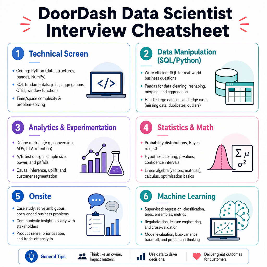 DoorDash Data Scientist cover
