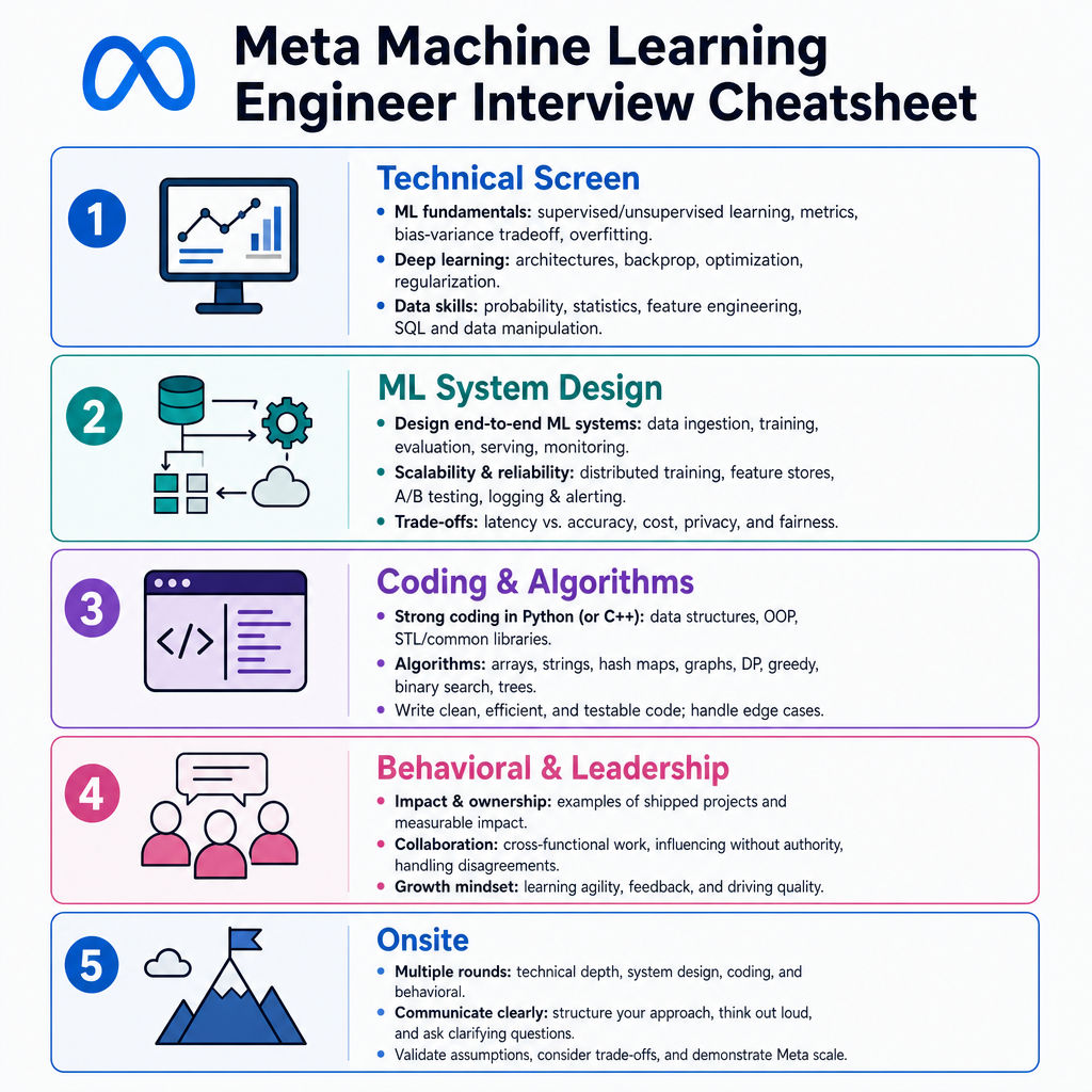 Meta Machine Learning Engineer cover