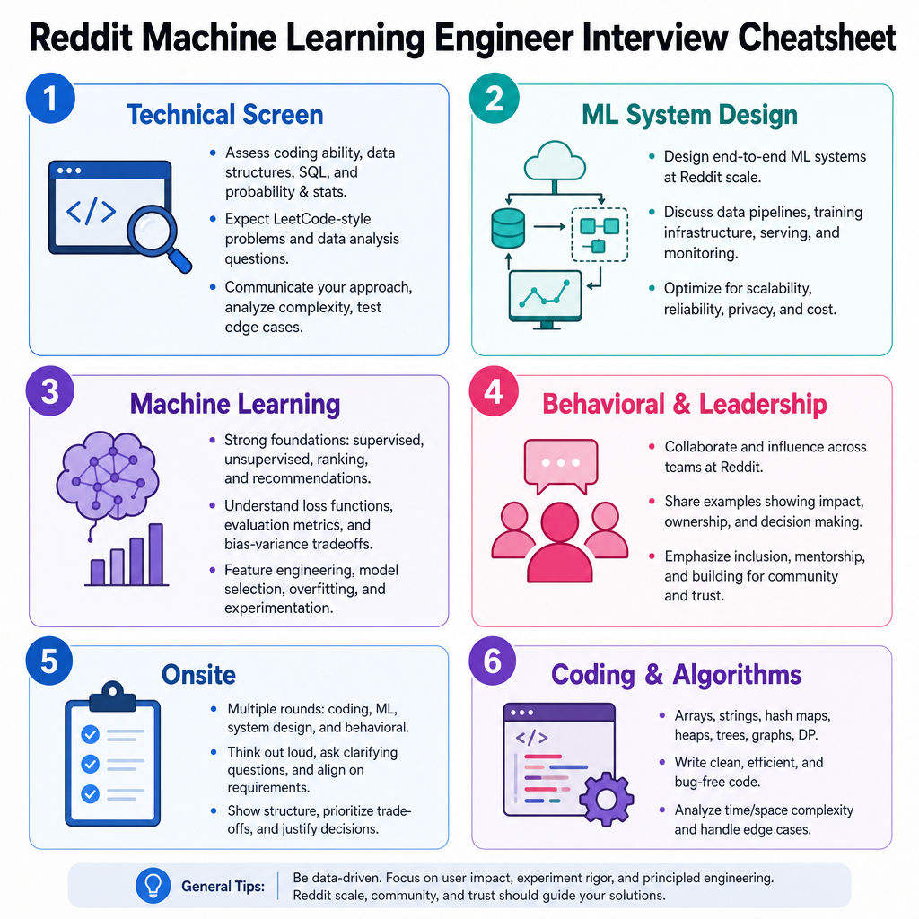 Reddit Machine Learning Engineer cover