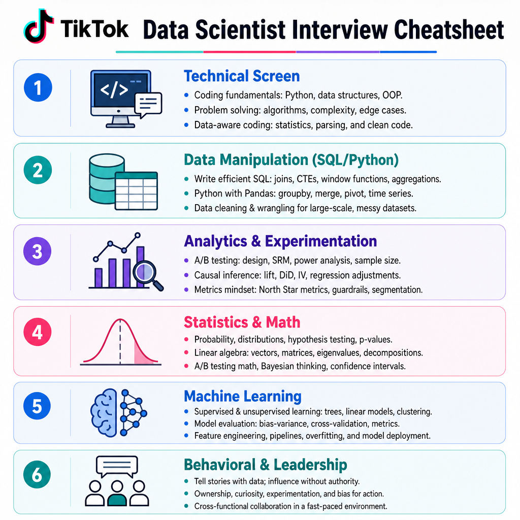 TikTok Data Scientist cover