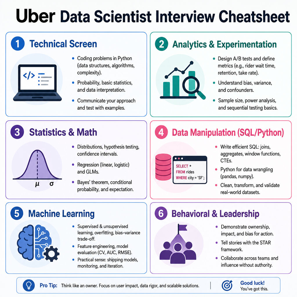 Uber Data Scientist cover