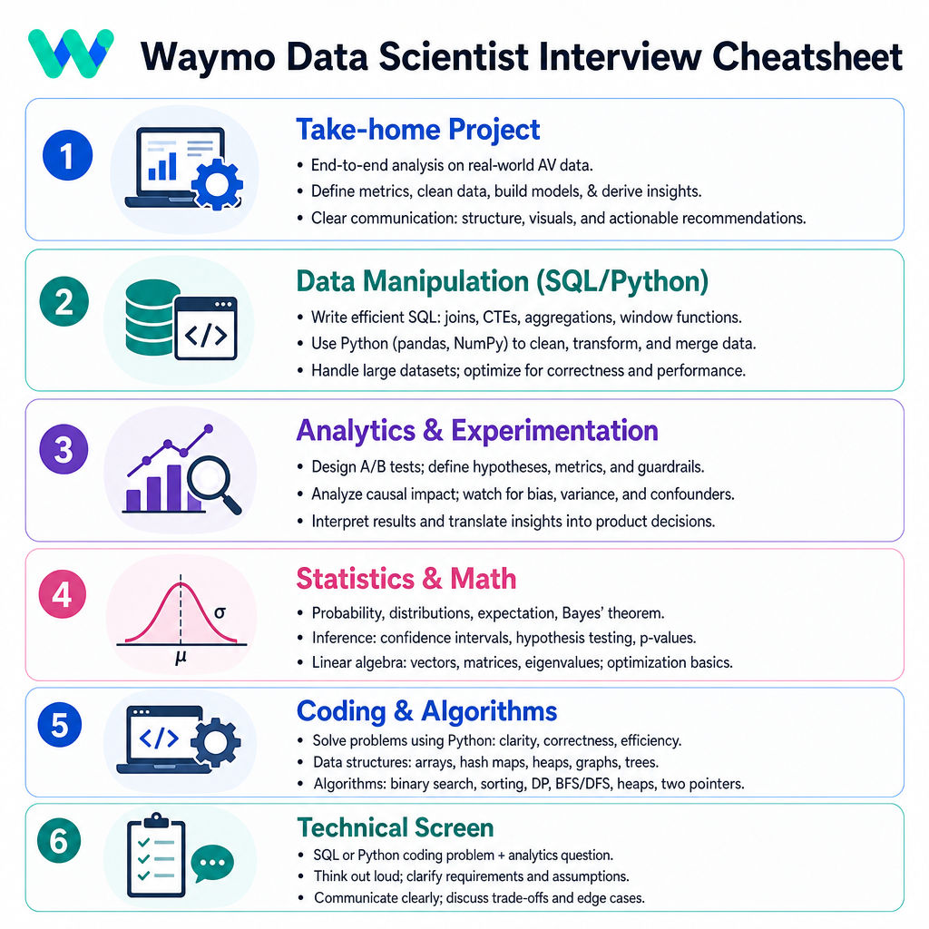 Waymo Data Scientist cover