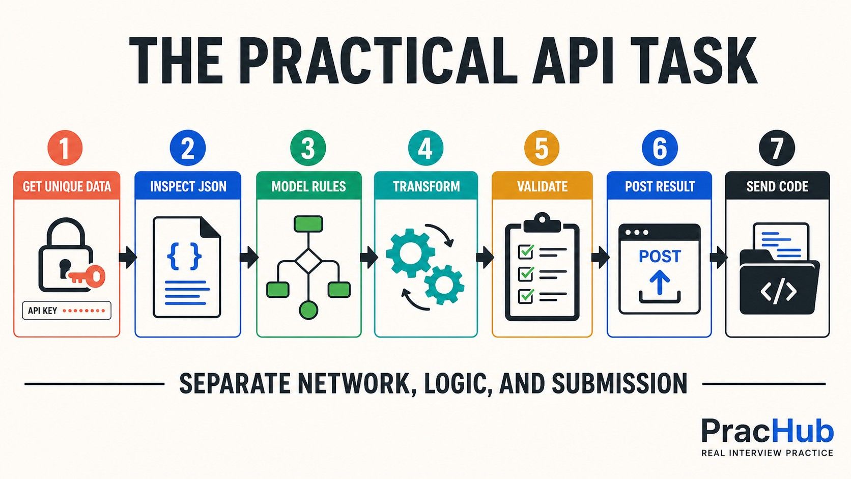 HubSpot coding assessment API GET transform validate and POST workflow