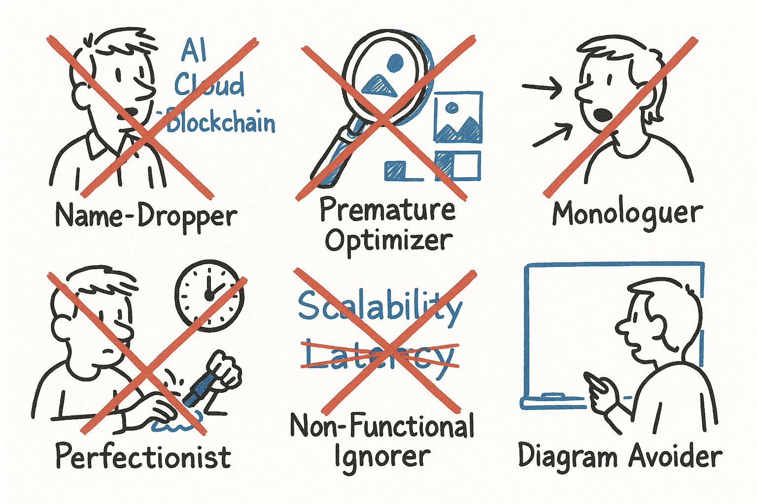 System Design Interview Anti-Patterns