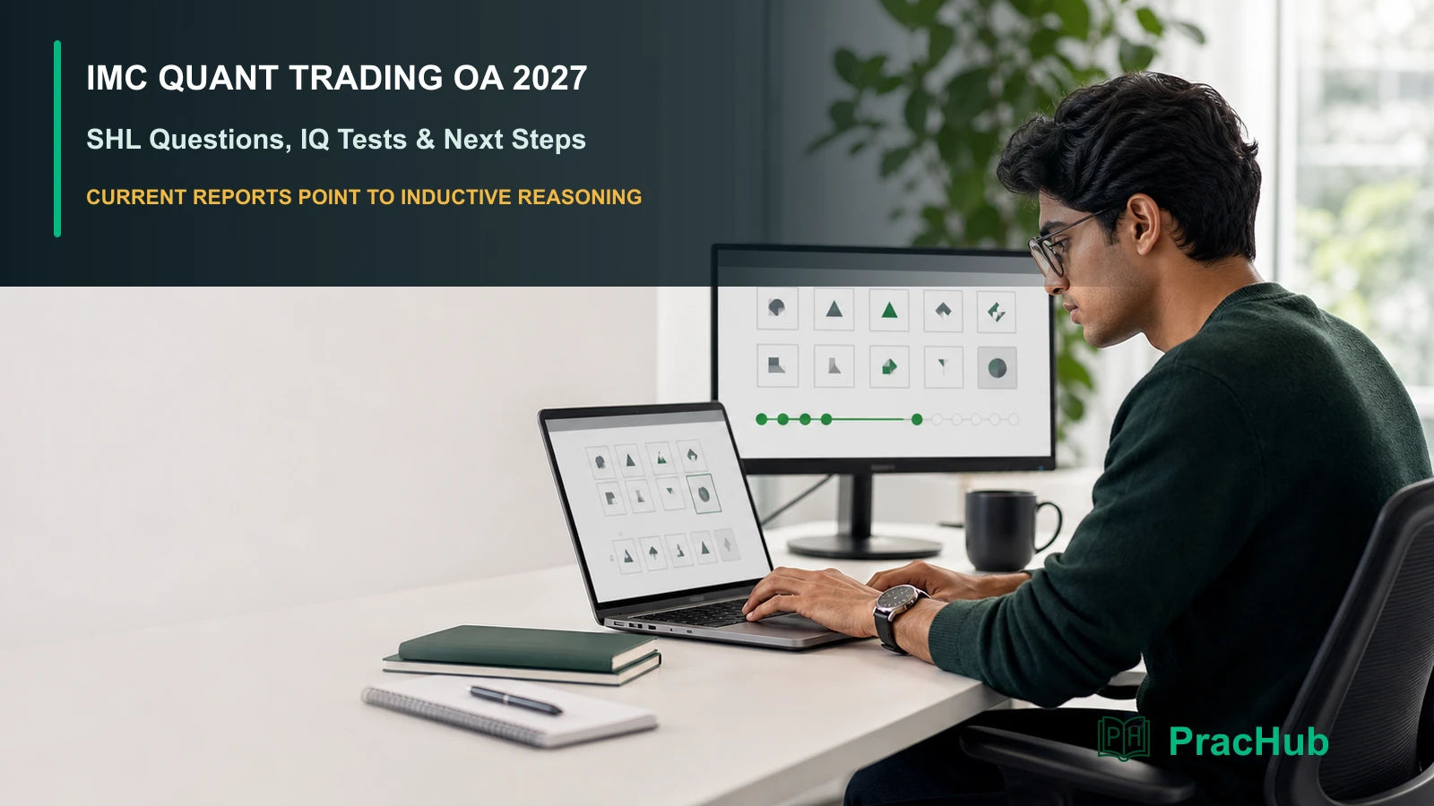 IMC Quant Trading OA 2027 SHL questions IQ test and interview timeline