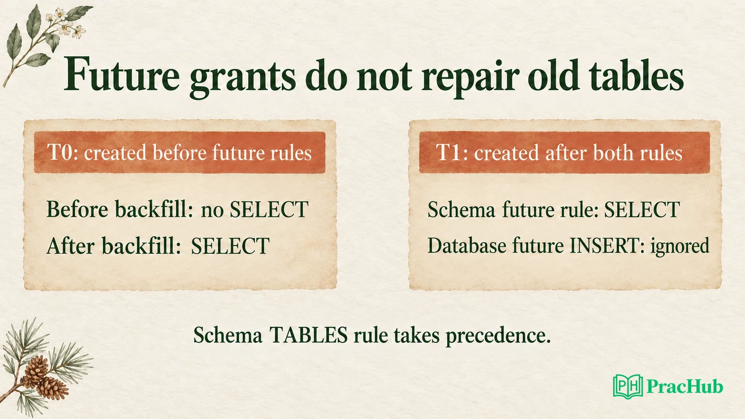 Schemata Example Snowflake RBAC Interview Questions: Role Inheritance, Future Grants ...
