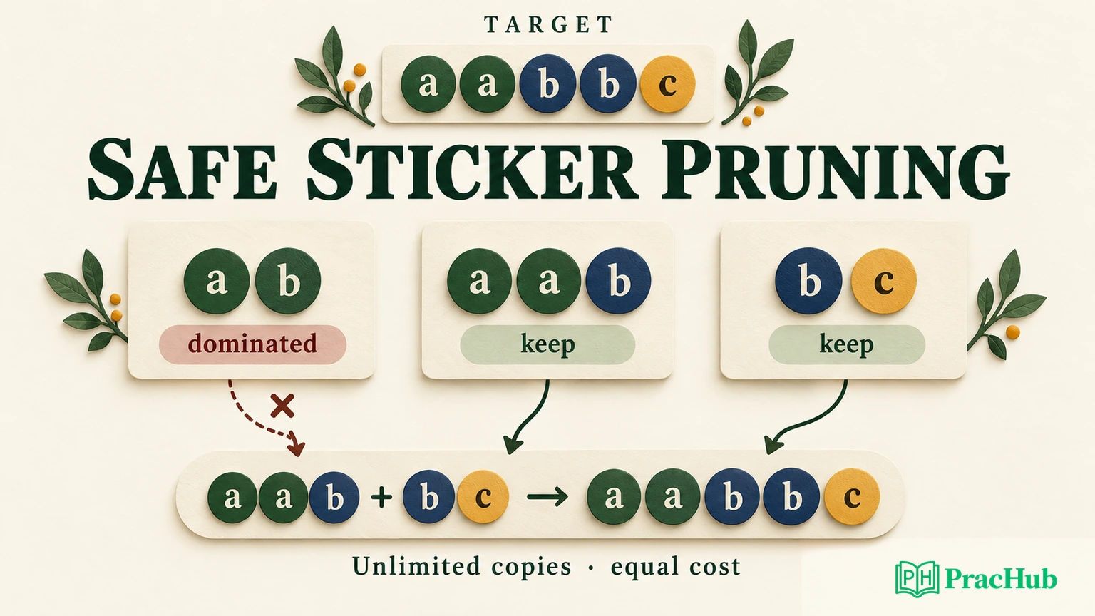Word Loser Sticker Stickers to Spell Word: Canonical Remaining Counts and Safe Pruning ...