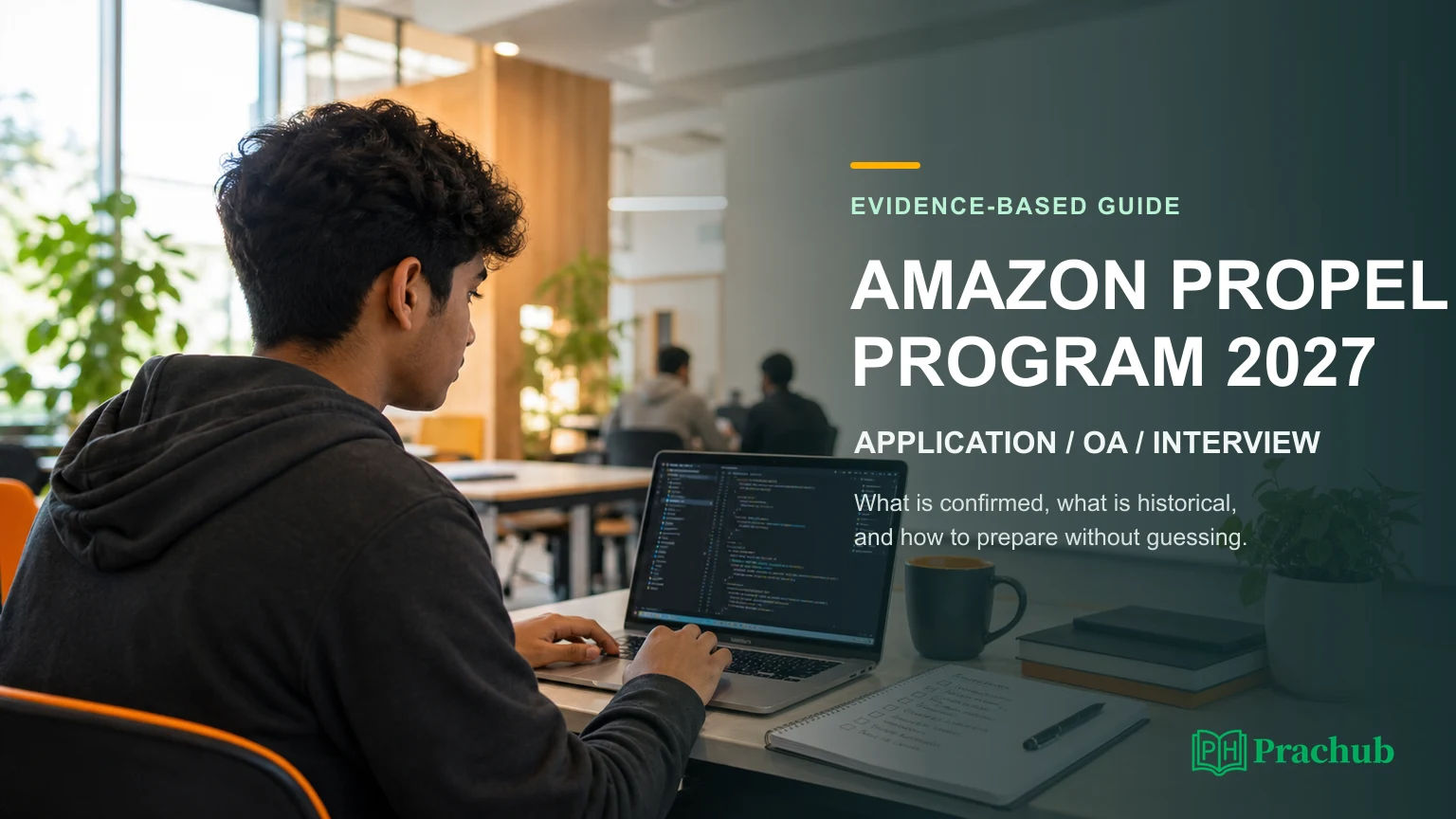 Amazon Propel Program 2027 application online assessment and interview preparation