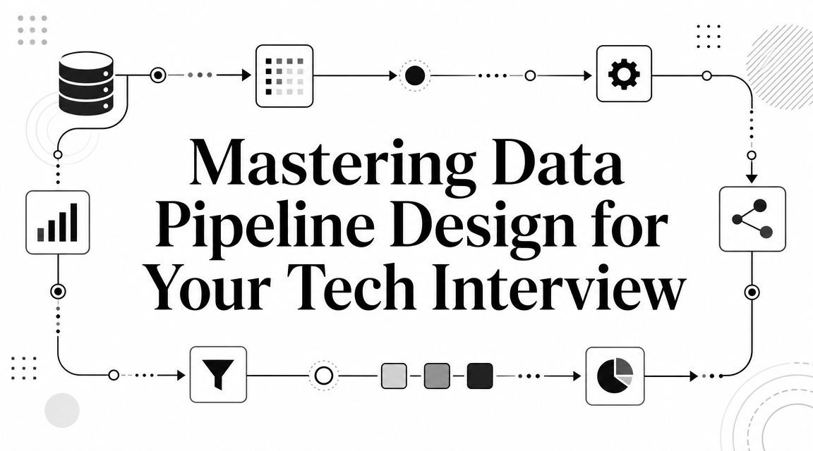 Mastering Data Pipeline Design for Your Tech Interview