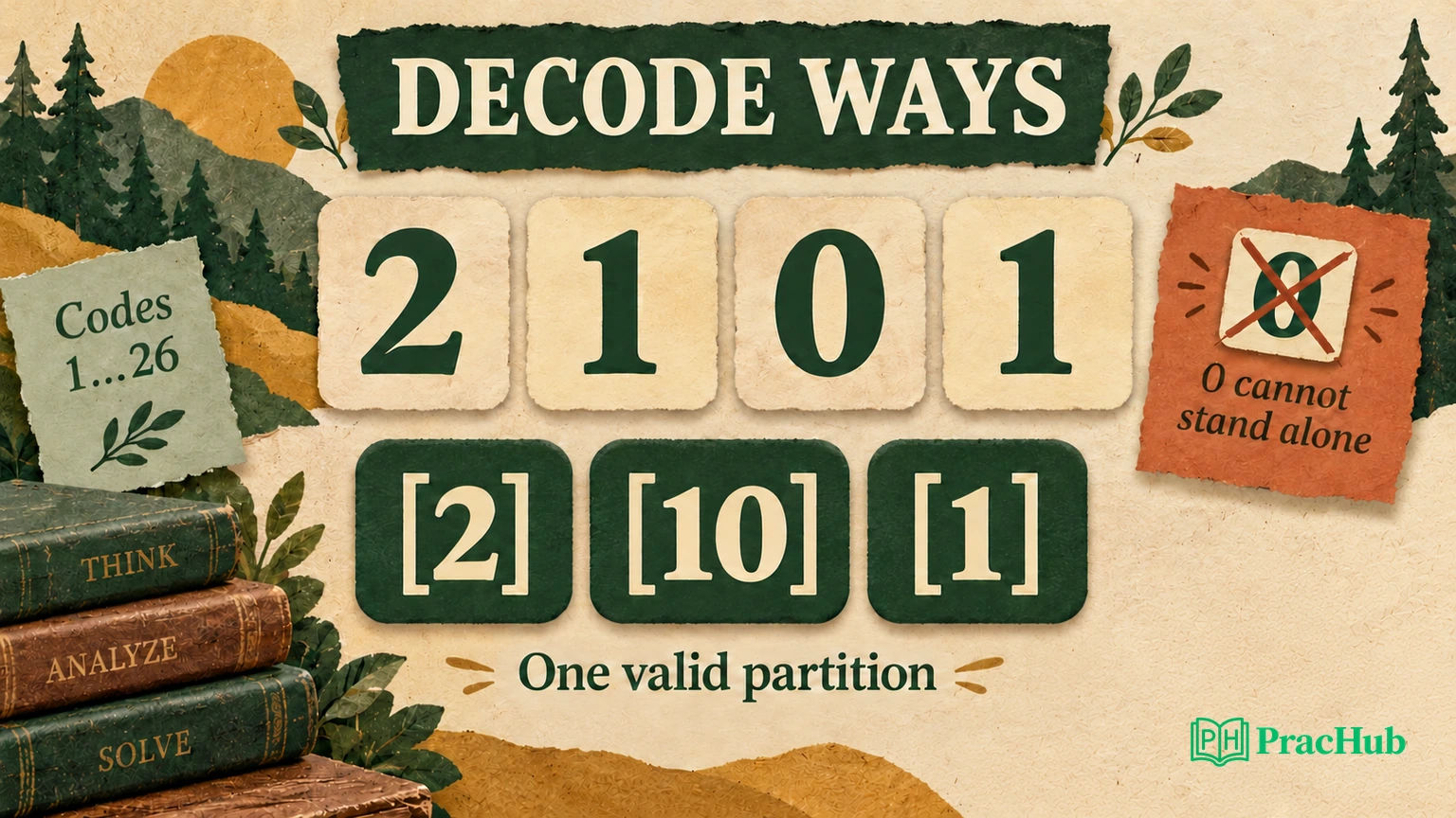 Decode Ways: Zero Handling, Two-Digit States, and Dynamic Programming ...
