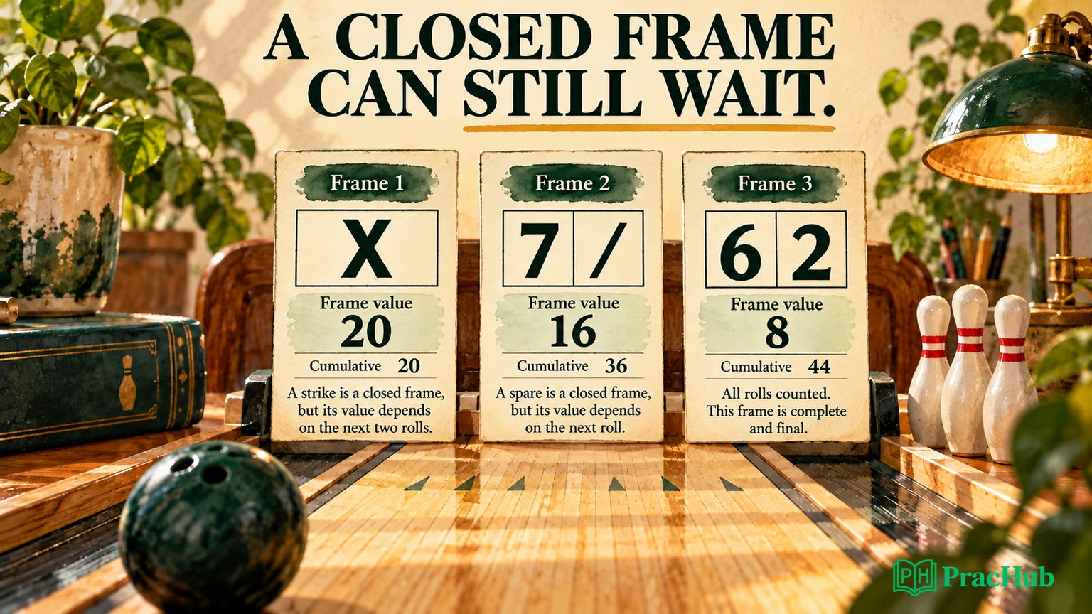Bowling Game Low-Level Design: Frames, Bonuses, and Incomplete Scores ...