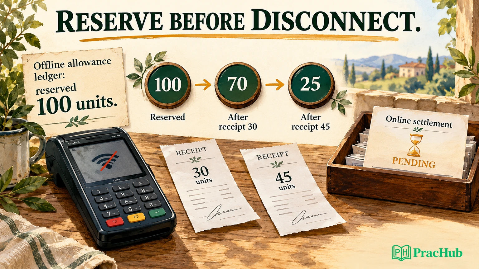 Offline Payment System Design: Bounded Authorization and Reconciliation ...