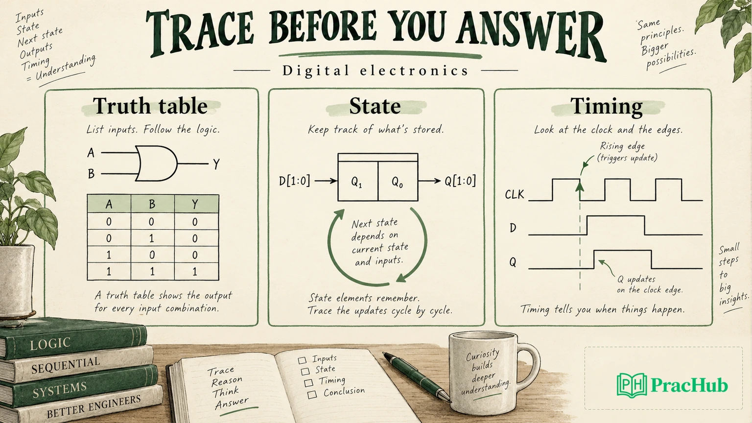 Transition Interview Questions Digital Electronics Interview Questions: Trace Circuits, State Changes ...