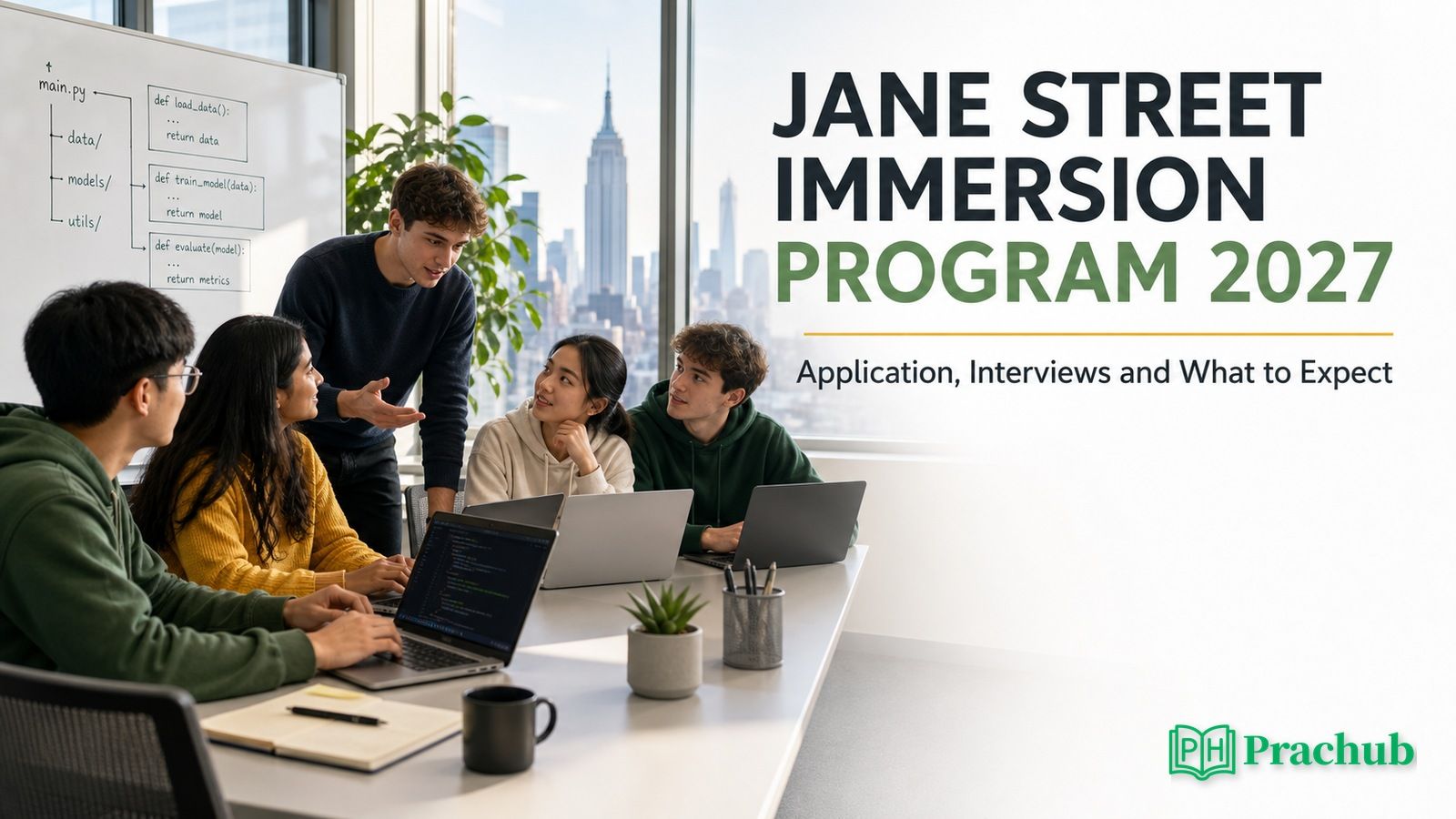 Jane Street Immersion Program 2027 application interviews and preparation