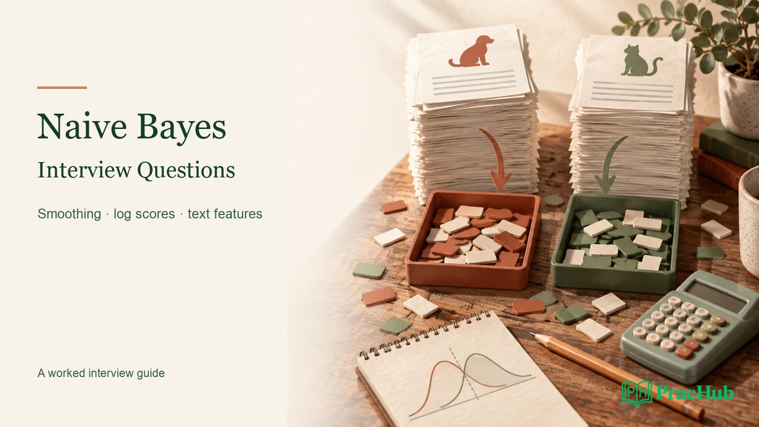 Naive Bayes Interview Questions: Smoothing, Log Probabilities, and Text ...