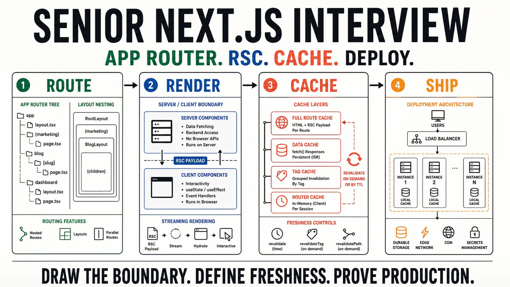 Next.js interview questions for senior engineers