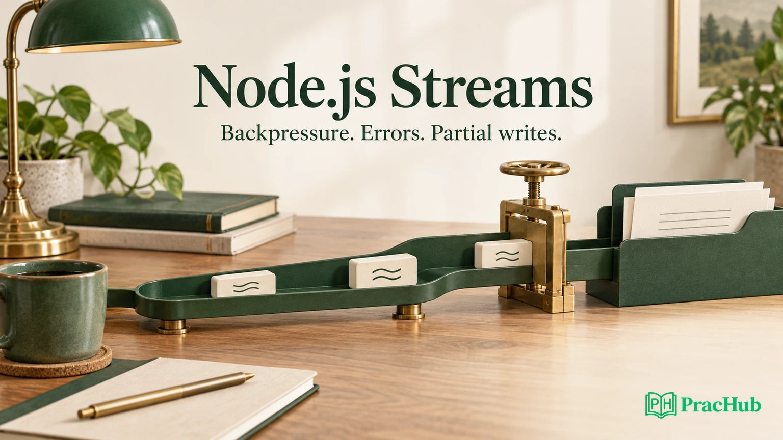 Node.js streams: controlling flow, handling errors, and completing writes