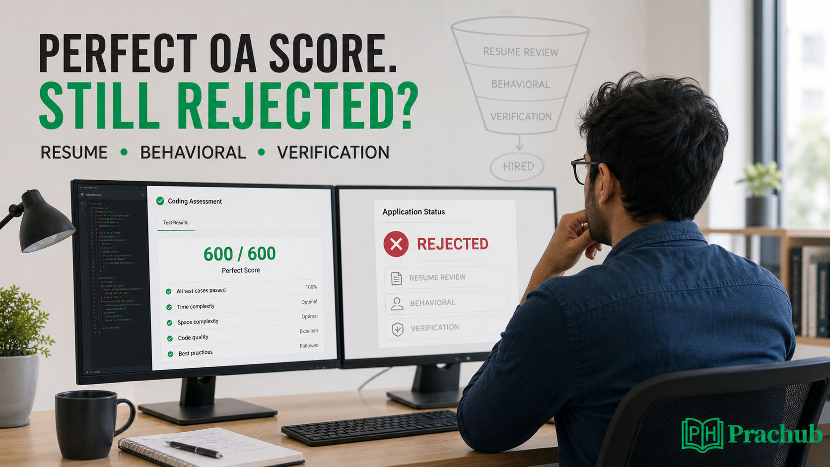 Why a perfect online assessment score can still lead to rejection