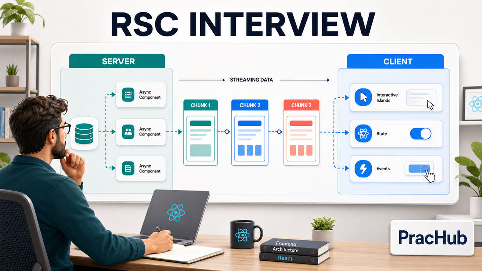 React Server Components interview questions for senior frontend engineers