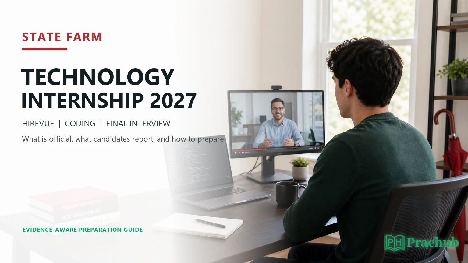State Farm Technology Internship 2027 HireVue coding assessment and final interview guide