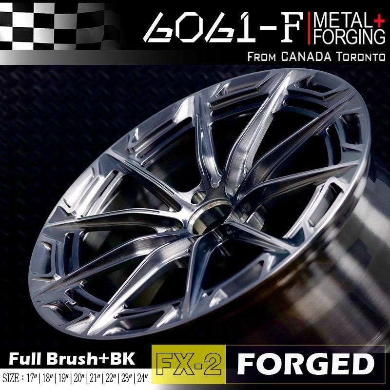 6061-F-FORGED FX02 鋁圈 - 照片 1