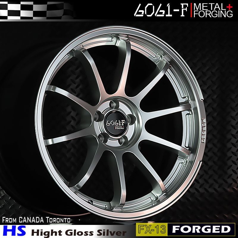 6061-F-FORGED FX13 鋁圈 - 照片 1