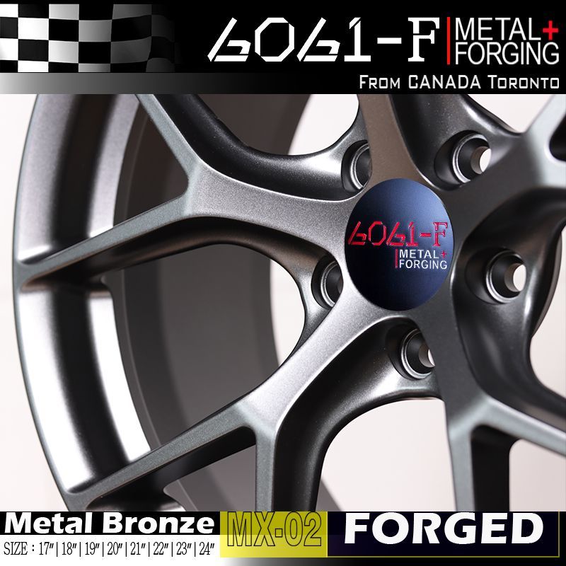 6061-F-FORGED MX02 鋁圈 - 照片 1