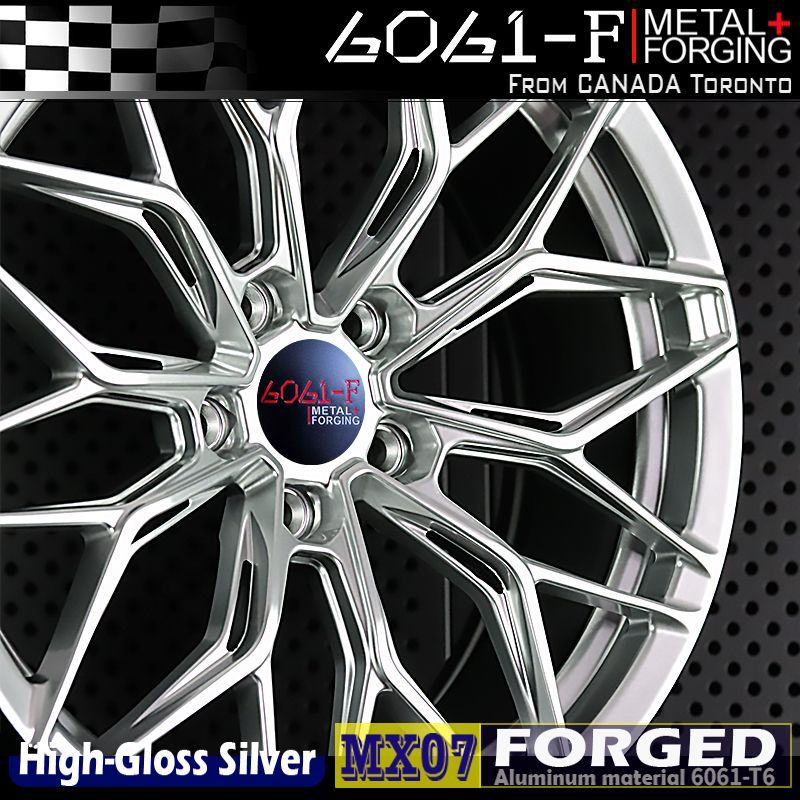 6061-F-FORGED MX07 鋁圈 - 照片 1