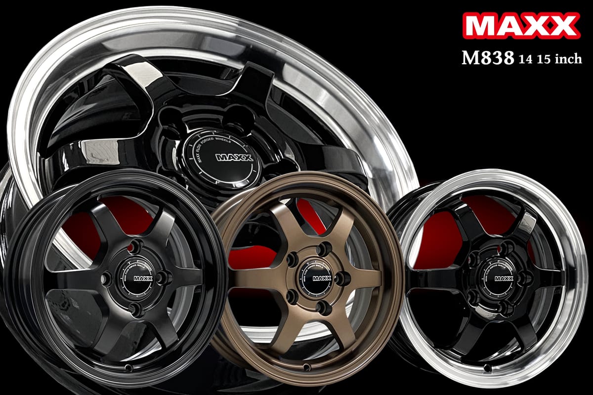 MAXX M838 鋁圈 適用 Mazda Mazda2
