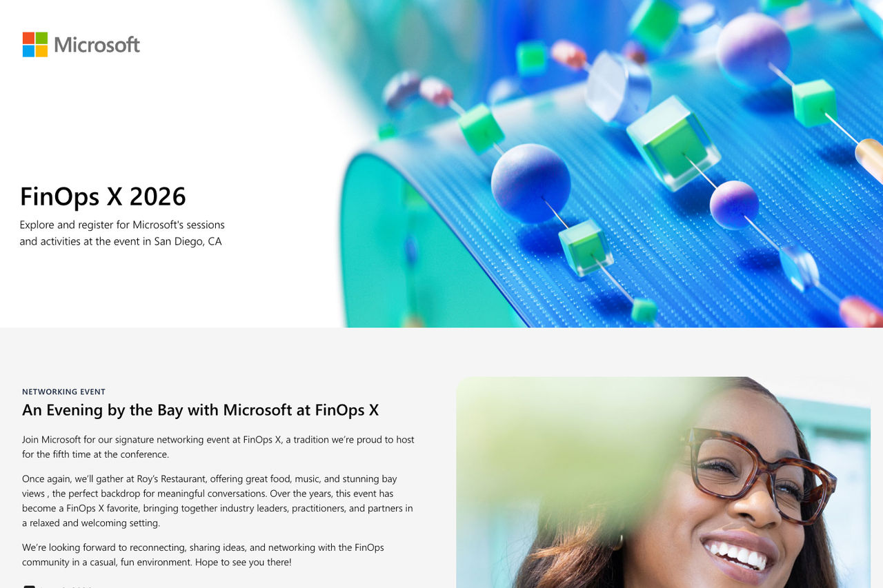 Microsoft — Event microsites