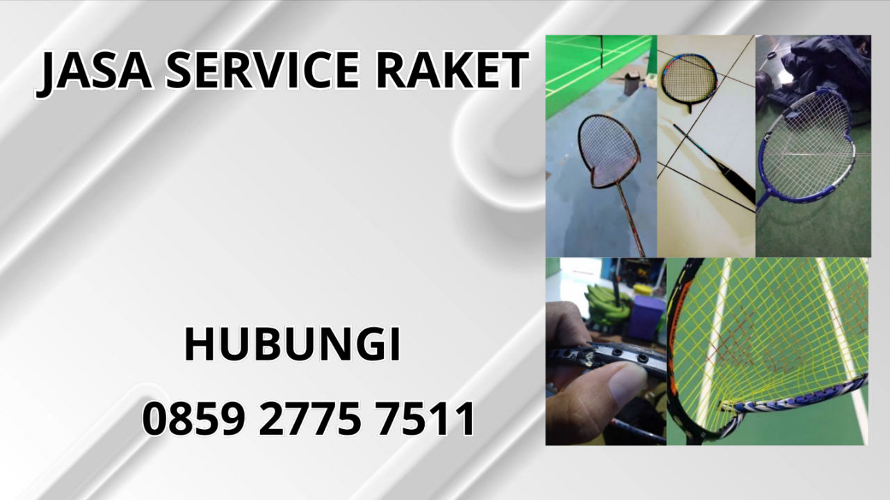 0859-2775-7511 Jasa Service Raket Di Sigi