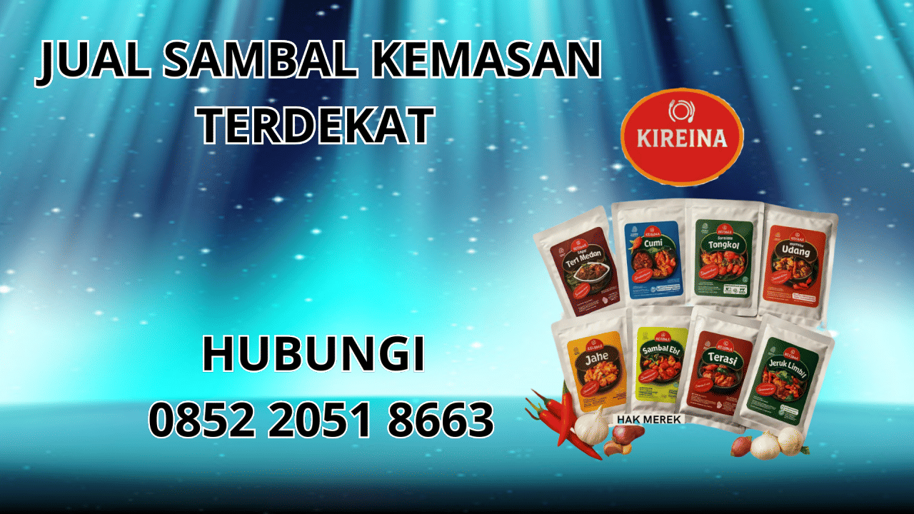 0852-2051-8663 Jual Aneka Sambal Kemasan Di Konawe