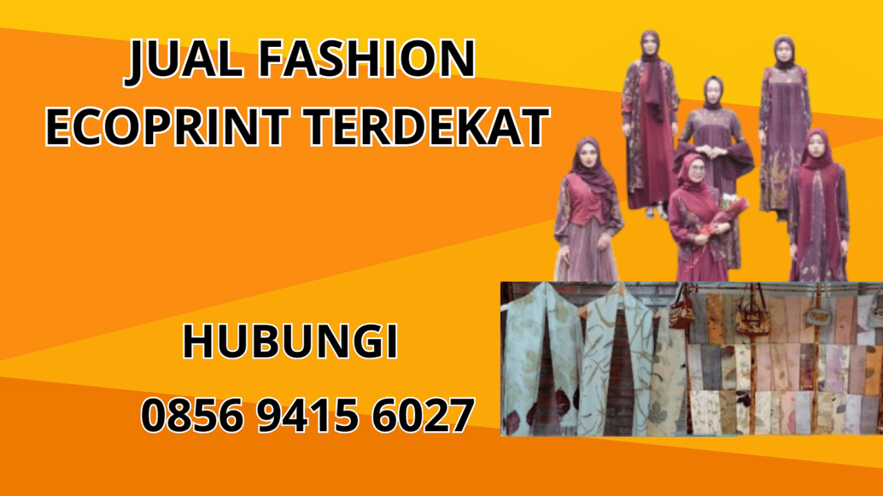 0856-9415-6027 Jual Fashion Ecoprint Terdekat Di Situbondo