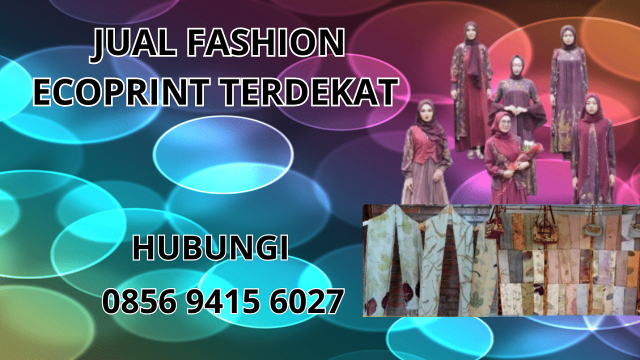 0856-9415-6027 Jual Fashion Ecoprint Terdekat Di Purbalingga