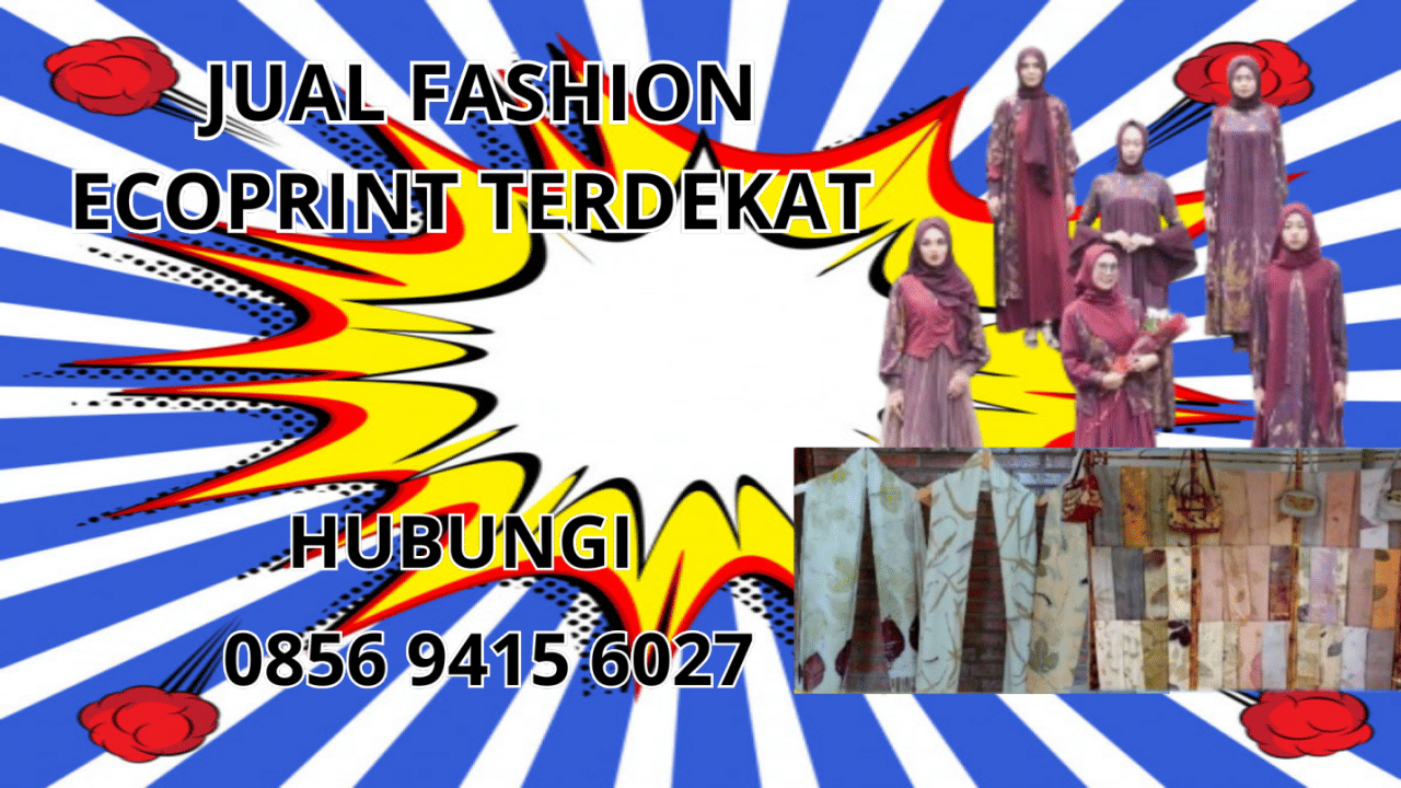 0856-9415-6027 Jual Fashion Ecoprint Terdekat Di Mojokerto