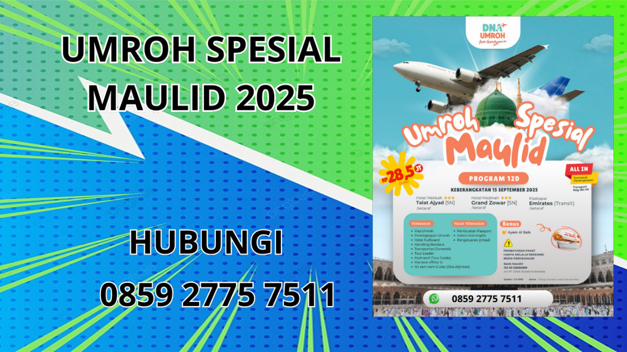 0859-2775-7511 Umroh Spesial Maulid 2025 Terbaru Di Mappi 0859-2775-7511 Umroh Spesial Maulid 2025 Terbaru Di Mappi