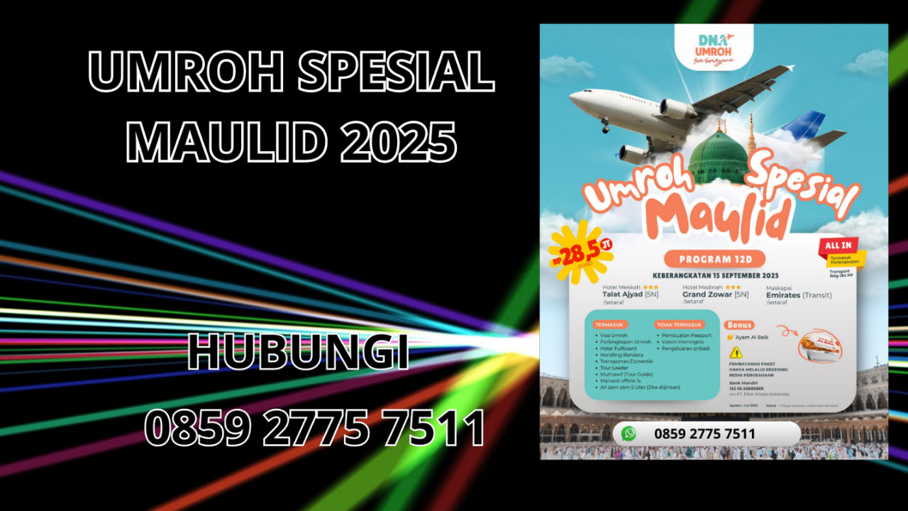 0859-2775-7511 Umroh Spesial Maulid 2025 Terbaru Di Yahukimo