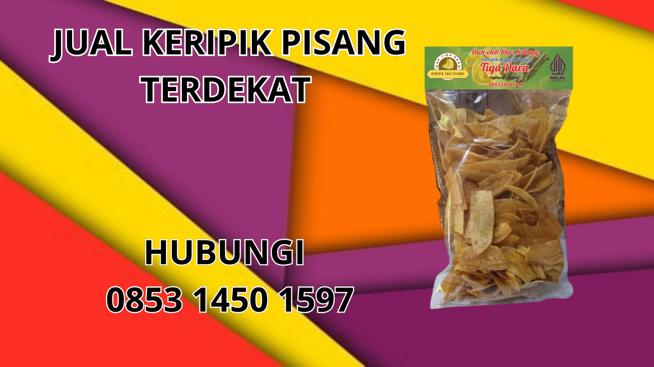0853-1450-1597 Jual Keripik Pisang Terdekat Di Pamekasan