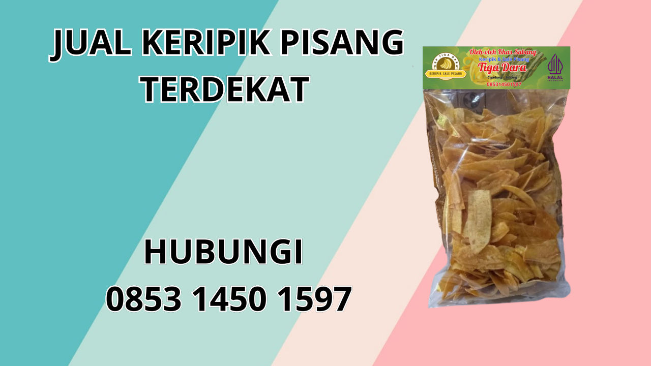 0853-1450-1597 Jual Keripik Pisang Kiloan Di Dompu